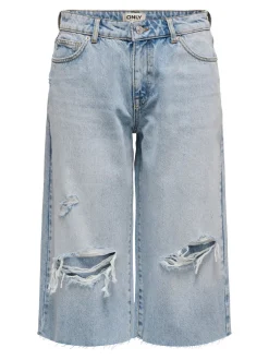 ONLCOBAIN Mittlere Taille Locker geschnitten Jeans-Shorts