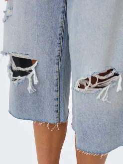 ONLCOBAIN Mittlere Taille Locker geschnitten Jeans-Shorts