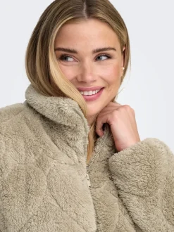 ONLCONTACT Teddyfell Jacke