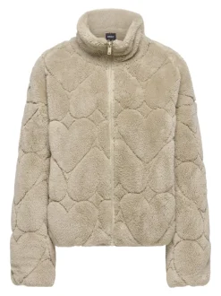 ONLCONTACT Teddyfell Jacke