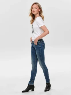 ONLCORAL Sehr niedrige Taille Skinny Fit Jeans