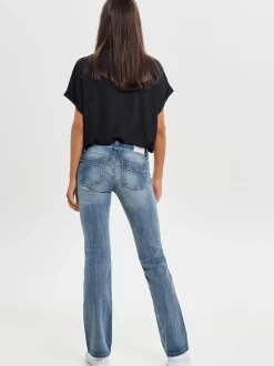 ONLEBBA Niedrige Taille Slim Fit Jeans