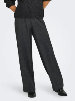ONLELISE Normal geschnitten Hose mit weitem Beinschnitt