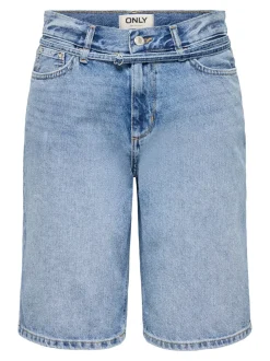 ONLELLA Mittlere Taille Normal geschnitten Jeans-Shorts