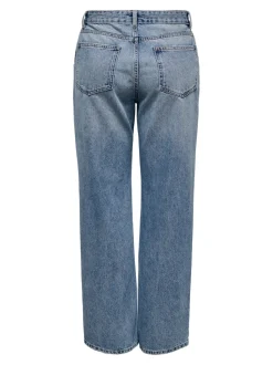 ONLELLA Mittlere Taille Gerade geschnitten Jeans