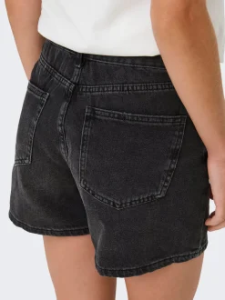 ONLELLA Mittlere Taille Normal geschnitten Jeans-Shorts