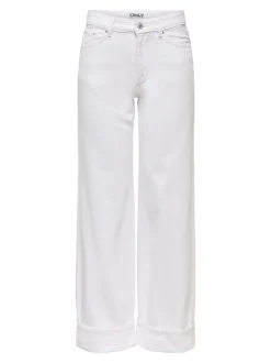 ONLELLA Mittlere Taille Weiter Beinschnitt Jeans