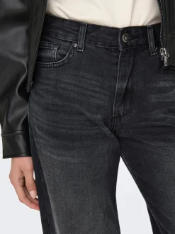 ONLELLA Mittlere Taille Weiter Beinschnitt Jeans