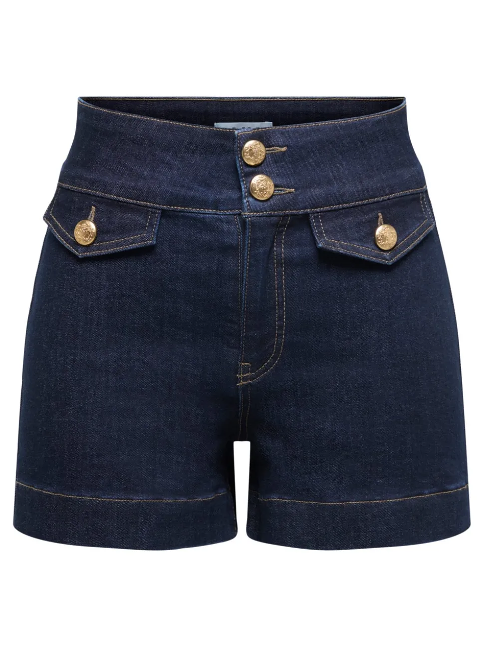 ONLEMILIA Hohe Taille Normal geschnitten Jeans-Shorts