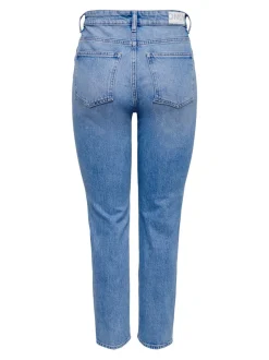ONLEMILY Hohe Taille Gerade geschnitten Knöchellang Jeans