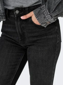 ONLEMILY Hohe Taille Gerade geschnitten Knöchellang Jeans
