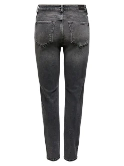 ONLEMILY Hohe Taille Gerade geschnitten Knöchellang Jeans
