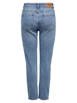 ONLEMILY Hohe Taille Gerade geschnitten Knöchellang Jeans