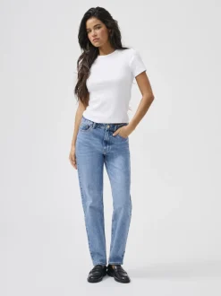 ONLEMILY Hohe Taille Gerade geschnitten Knöchellang Jeans