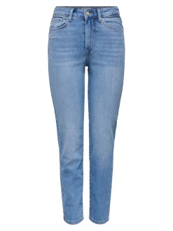 ONLEMILY Hohe Taille Gerade geschnitten Knöchellang Jeans