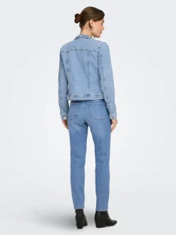 ONLEMILY Hohe Taille Gerade geschnitten Knöchellang Jeans