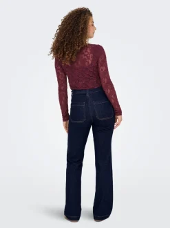 ONLEMILY Hohe Taille Flared Jeans