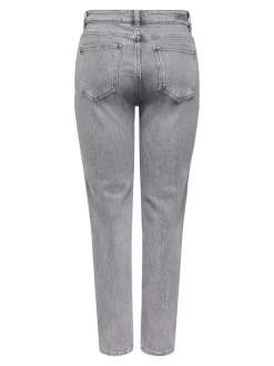 ONLEMILY Hohe Taille Gerade geschnitten Knöchellang Jeans