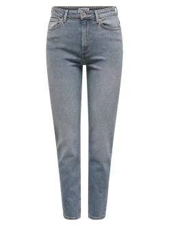 ONLEMILY Hohe Taille Gerade geschnitten Knöchellang Jeans