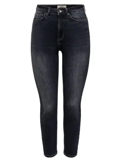 ONLEMILY Hohe Taille Gerade geschnitten Knöchellang Jeans