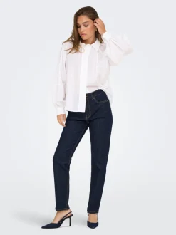 ONLEMILY Hohe Taille Gerade geschnitten Knöchellang Jeans