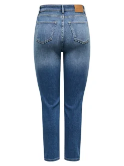 ONLEMILY Hohe Taille Gerade geschnitten Knöchellang Jeans