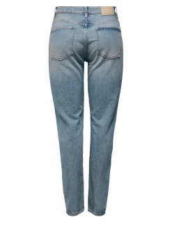 ONLEMILY Hohe Taille Gerade geschnitten Knöchellang Jeans
