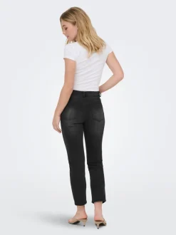 ONLEMILY-MILA Hohe Taille Gerade geschnitten Knöchellang Jeans