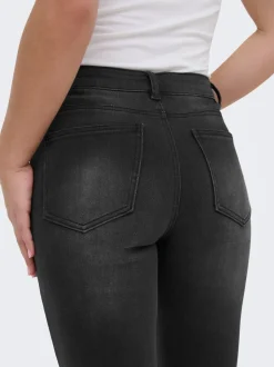 ONLEMILY-MILA Hohe Taille Gerade geschnitten Knöchellang Jeans