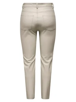 ONLEMILY Normal geschnitten Kunstlederhosen