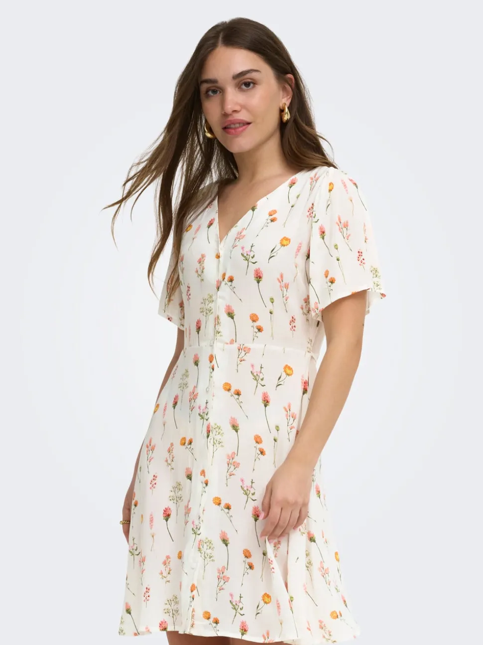 ONLEVIDA Kurzes Kleid