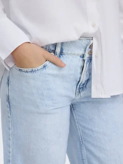 ONLEZRA Niedrige Taille Weiter Beinschnitt Jeans