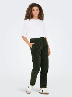 ONLFLORA Klassische Cordhose im Carrot Fit