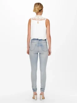 ONLFOREVER Hohe Taille Skinny Fit Jeans