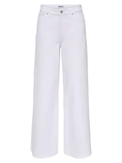 ONLFRANCESCA Mittlere Taille Weiter Beinschnitt Jeans