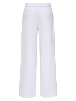 ONLFRANCESCA Mittlere Taille Weiter Beinschnitt Jeans