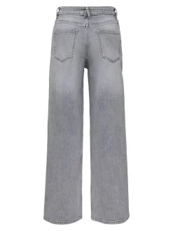 ONLFRANCESCA Mittlere Taille Weiter Beinschnitt Jeans