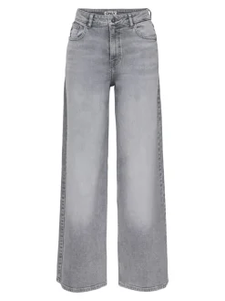 ONLFRANCESCA Mittlere Taille Weiter Beinschnitt Jeans