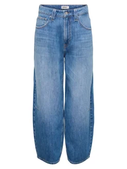 ONLFRANKIE Hohe Taille Barrel Fit Knöchellang Jeans
