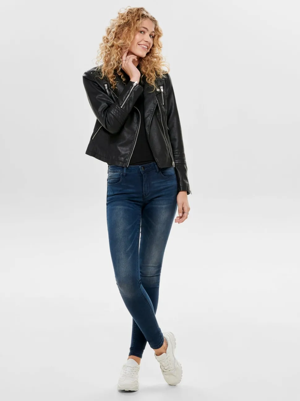 ONLGEMMA Kunstlederjacke