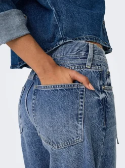 ONLGIANNA Mittlere Taille Ballon Schnitt Jeans