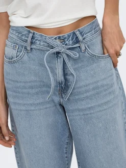 ONLGIANNA Mittlere Taille Gerade geschnitten Jeans