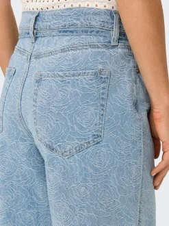 ONLGIANNA Mittlere Taille Gerade geschnitten Jeans