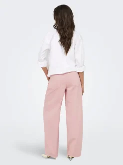 ONLGIANNA-SILLA Locker geschnitten Hose mit weitem Beinschnitt