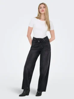 ONLGIORGIA Mittlere Taille Baggy Fit Jeans