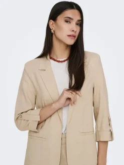 ONLGOA Leinen Blazer