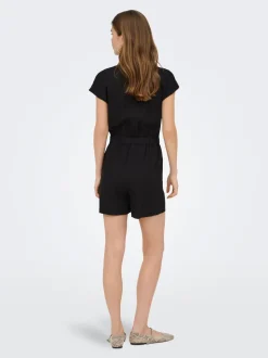 ONLGOA Leinen Playsuit