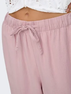 ONLGOA Gerade geschnitten Leinen Hose