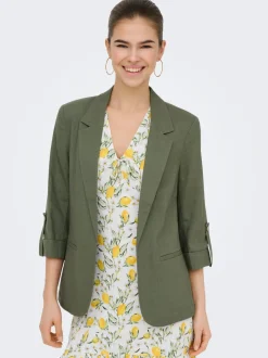 ONLGOA Leinen Blazer