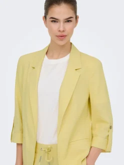 ONLGOA Leinen Blazer